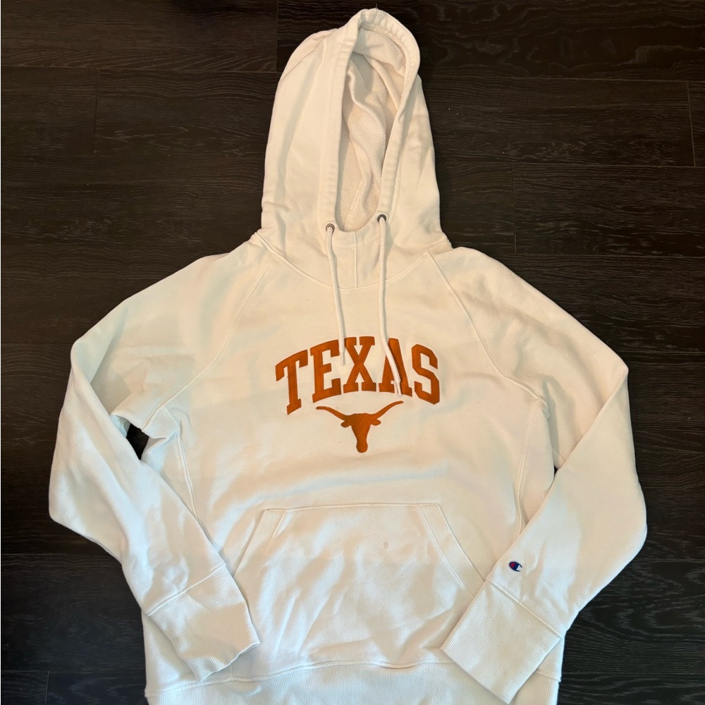 Texas Longhorn White Hoodie